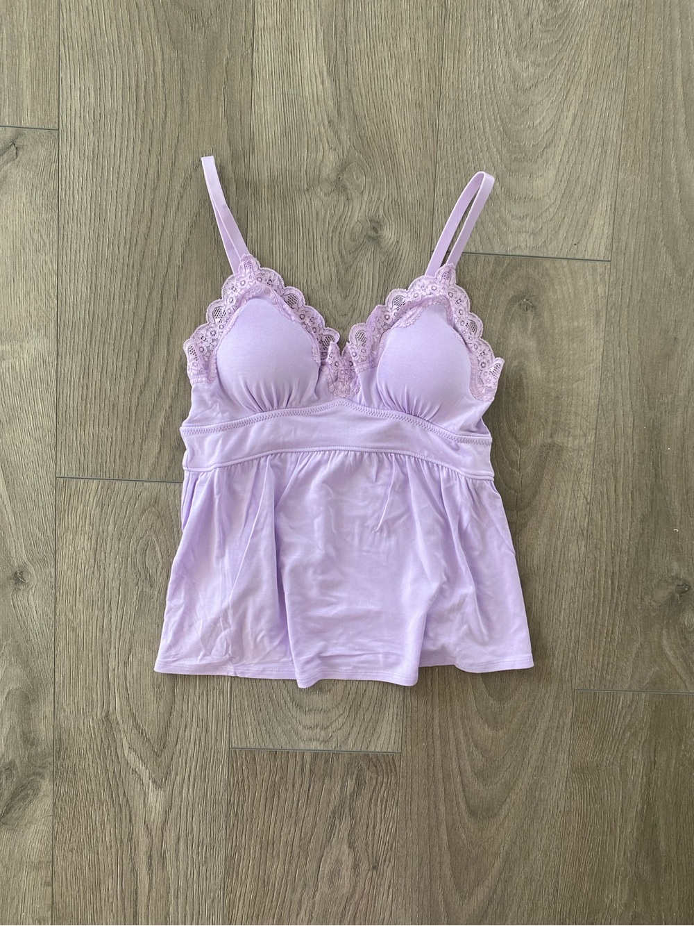Knix lace trim modal sleep cami